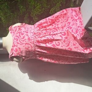 Lilli Pulitzer Pink Floral Dress. Size 4T